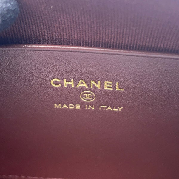 シャネル チェーンショルダーバッグ マトラッセ ココマーク チェーンクラッチ キャビアスキン AP4704 CHANEL 2way 黒