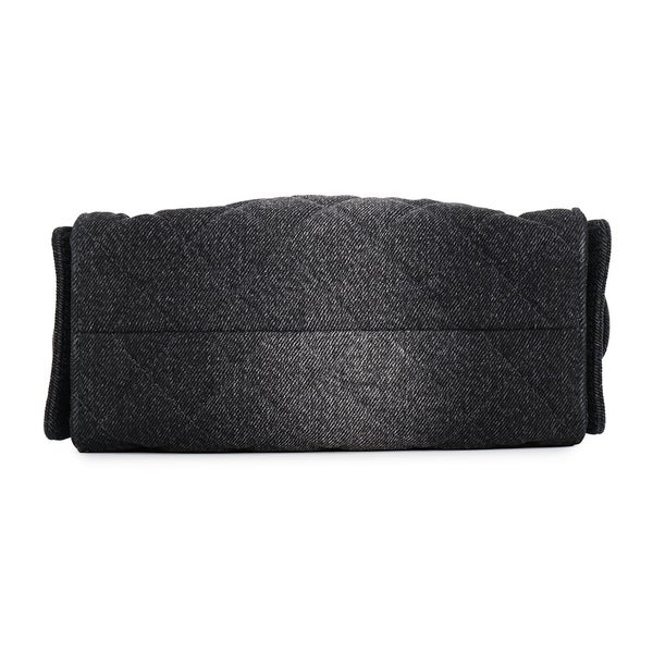 シャネル チェーンショルダーバッグ CHANEL25 ミニ ココマーク ワンショルダー デニム AS5631 CHANEL 黒