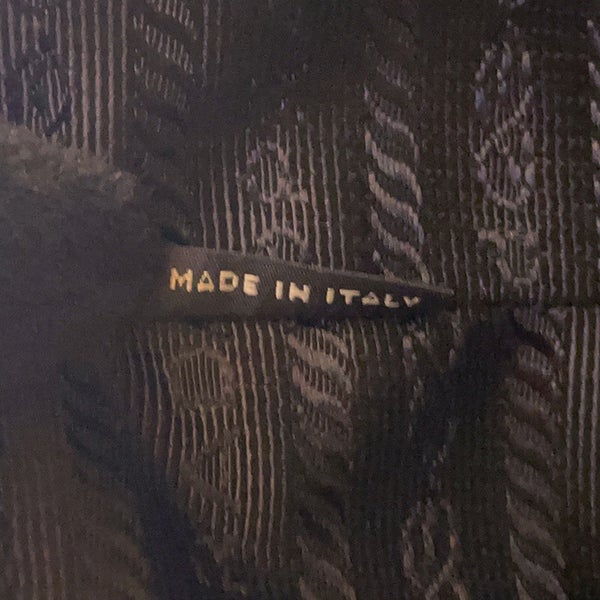 プラダ ハンドバッグ トライアングルロゴ 巾着 サフィアーノ レザー 1BE032 PRADA ２wayショルダー