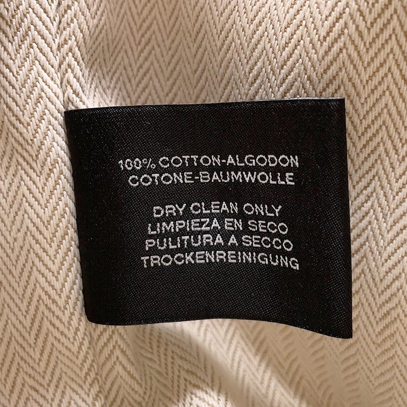 エルメス ポーチ ブリッド・ア・ブラックPM ベージュ/シルバー金具 キャンバス HERMES バッグ 小物入れ
