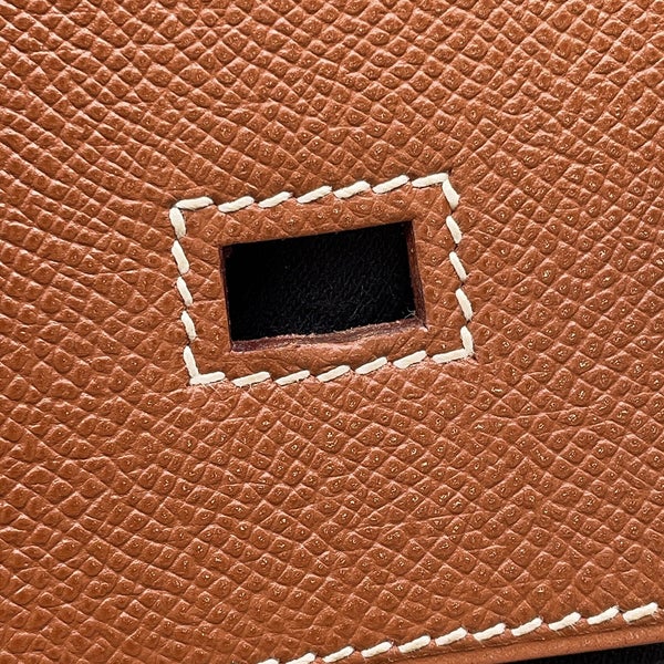 エルメス バーキン35 ゴールド/ゴールド金具 クシュベル □H刻印 HERMES Birkin ハンドバッグ