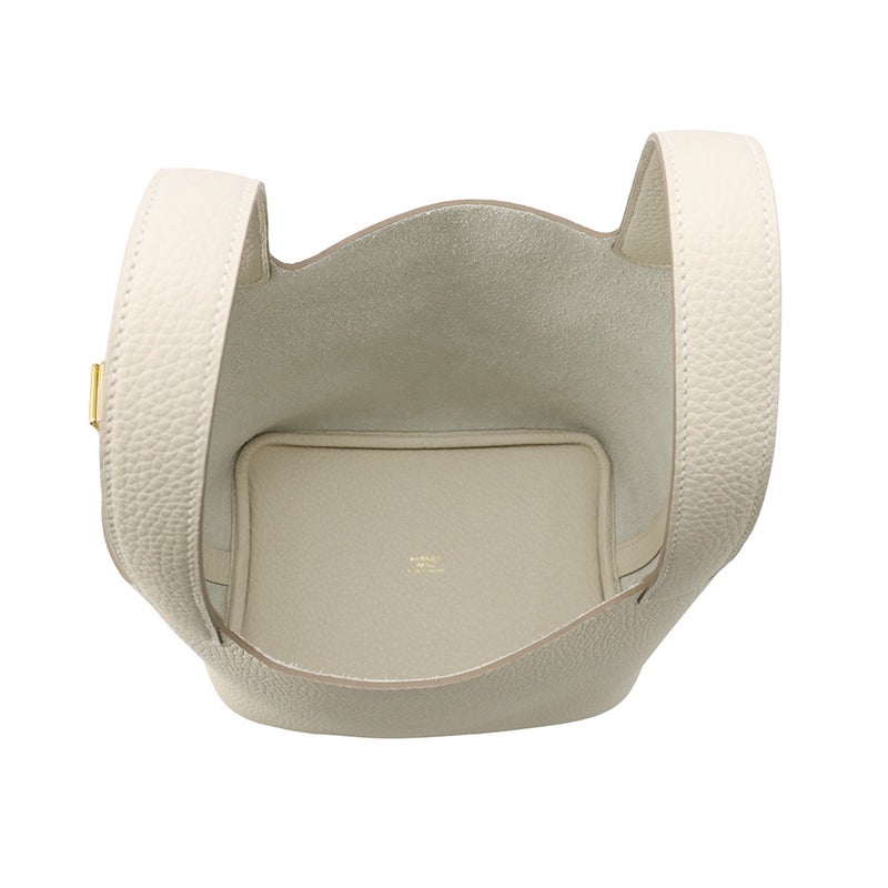 エルメス ハンドバッグ ピコタンロックPM クレ/ゴールド金具 トリヨンクレマンス G刻印 HERMES トートバッグ