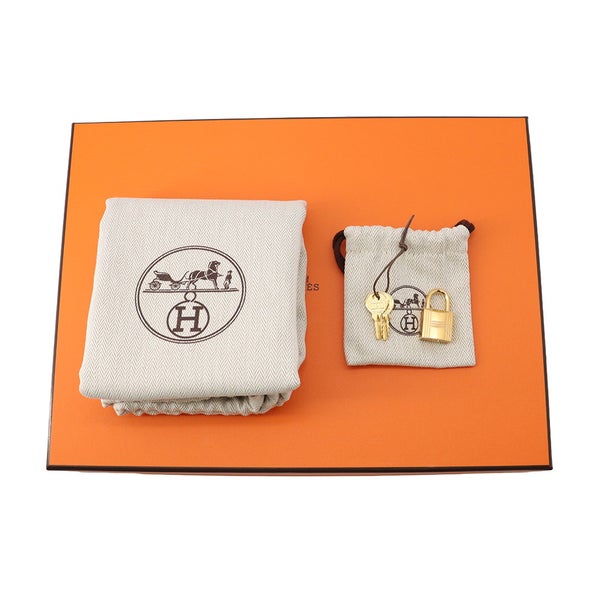 エルメス ハンドバッグ ピコタンロックPM クレ/ゴールド金具 トリヨンクレマンス G刻印 HERMES トートバッグ