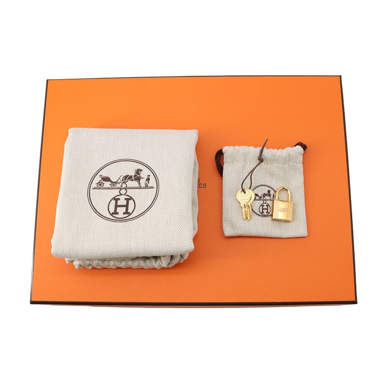 エルメス ハンドバッグ ピコタンロックPM クレ/ゴールド金具 トリヨンクレマンス G刻印 HERMES トートバッグ
