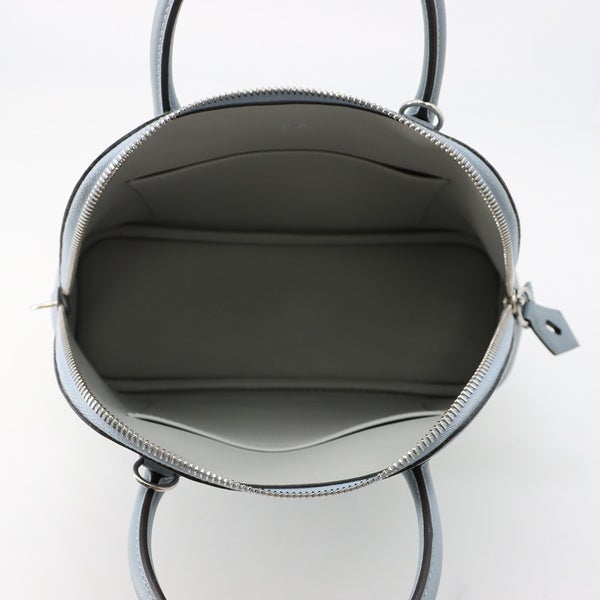 エルメス ボリード1923 25 ヴェルソ ブルーラン/ブルーグラシエ/シルバー金具 エバーカラー U刻印　 2wayショルダー ブルーリン
