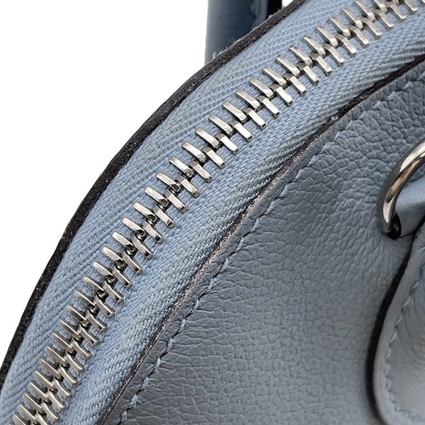エルメス ボリード1923 25 ヴェルソ ブルーラン/ブルーグラシエ/シルバー金具 エバーカラー U刻印　 2wayショルダー ブルーリン