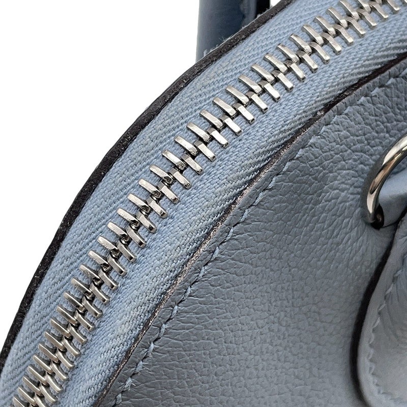 エルメス ボリード1923 25 ヴェルソ ブルーラン/ブルーグラシエ/シルバー金具 エバーカラー U刻印　 2wayショルダー ブルーリン