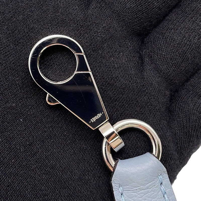 エルメス ボリード1923 25 ヴェルソ ブルーラン/ブルーグラシエ/シルバー金具 エバーカラー U刻印　 2wayショルダー ブルーリン