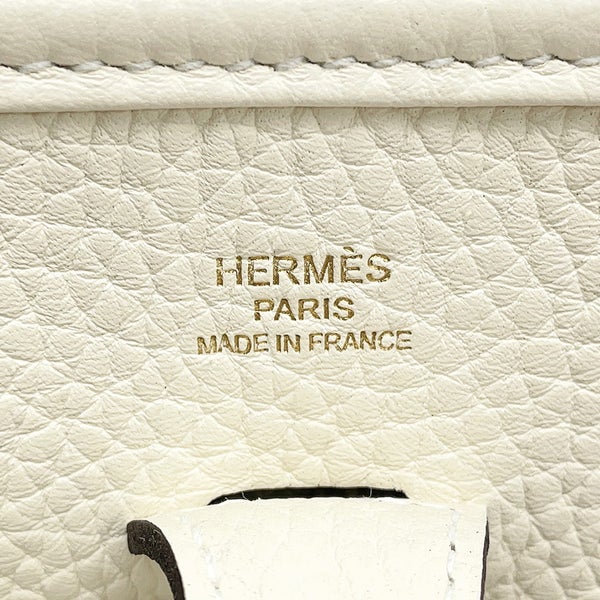 エルメス ショルダーバッグ エブリン3 23 クレーム/ゴールド金具 トリヨンクレマンス G刻印 HERMES Evelyne