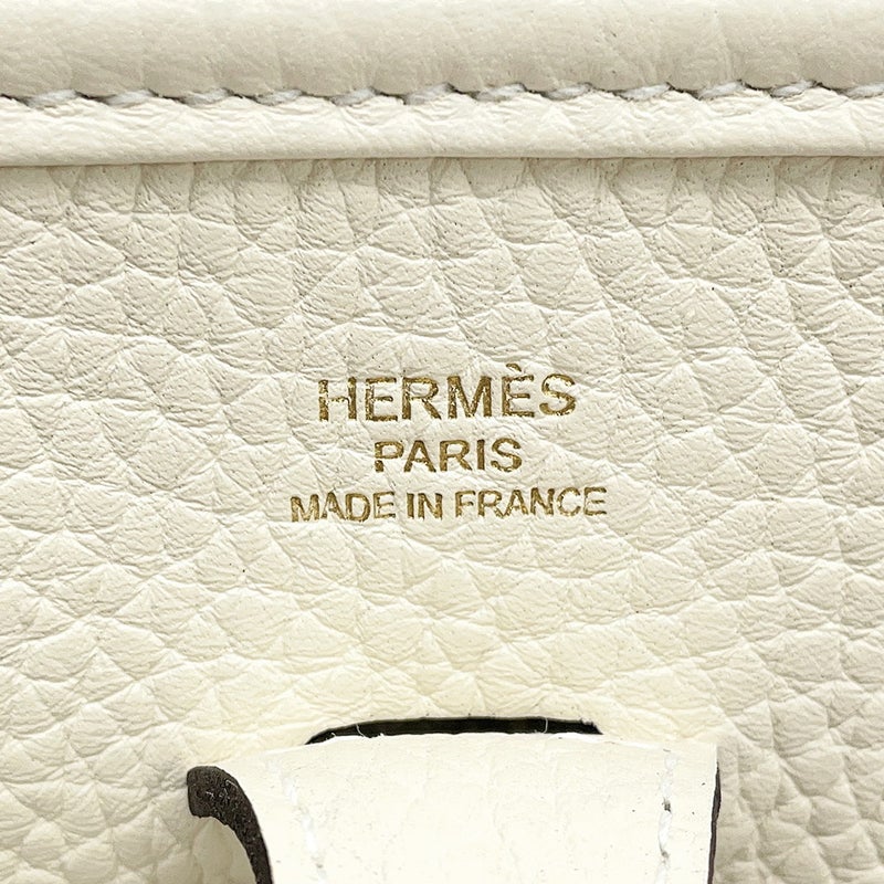 エルメス ショルダーバッグ エブリン3 23 クレーム/ゴールド金具 トリヨンクレマンス G刻印 HERMES Evelyne