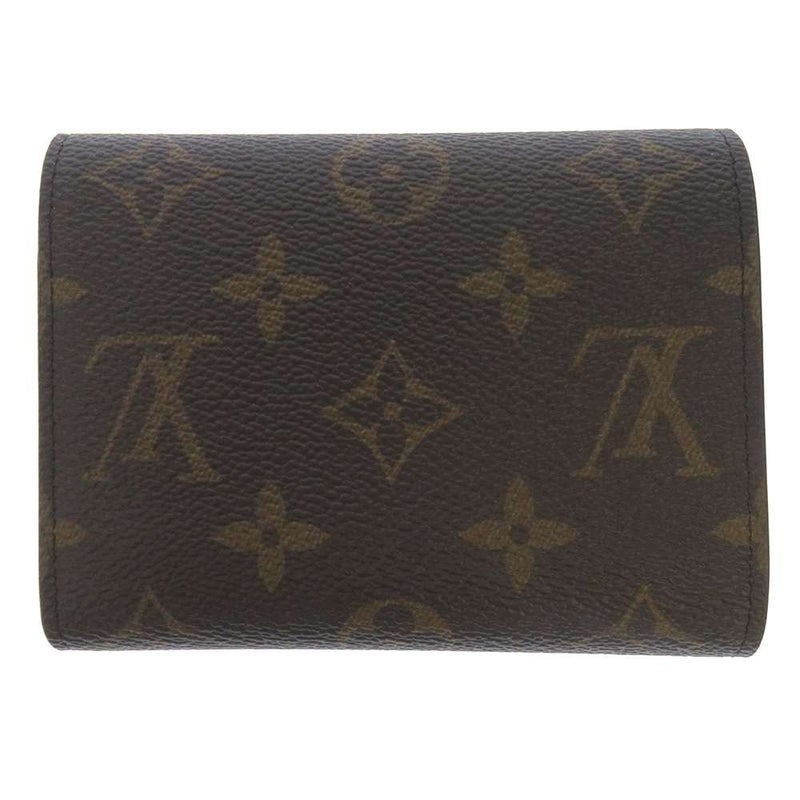 ルイヴィトン 財布 モノグラム ポルトフォイユ・ヴィクトリーヌ M41938 LOUIS VUITTON フューシャ ヴィトン 三つ折り