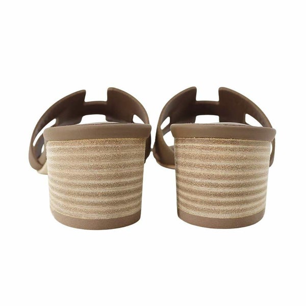 エルメス サンダル オアジス Oasis レザー レディースサイズ35 HERMES 靴