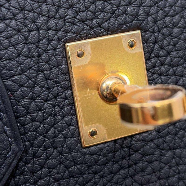 エルメス バーキン25 キャバン/ピンクゴールド金具 トゴ B刻印 HERMES Birkin ハンドバッグ