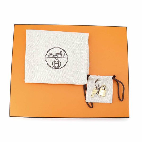エルメス ハンドバッグ ピコタンロックMM ゴールド/ゴールド金具 トリヨンクレマンス W刻印 HERMES トートバッグ
