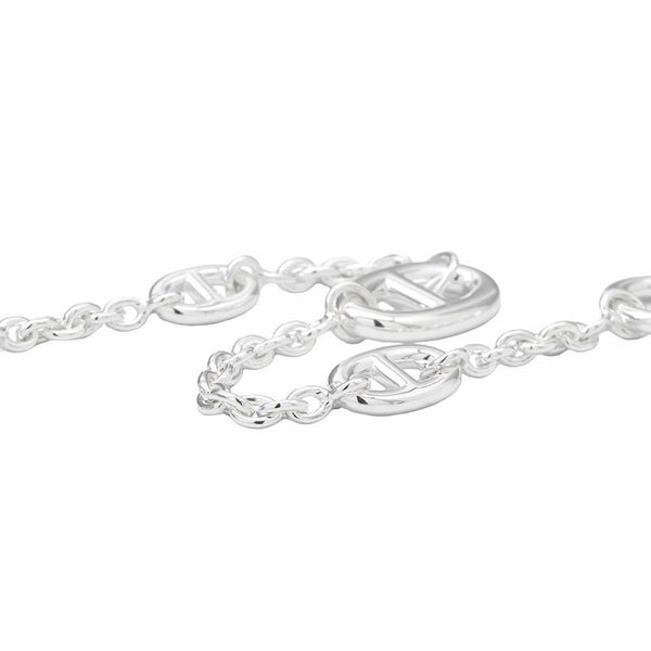 エルメス ブレスレット シェーヌダンクル ファランドール SV925シルバー サイズLG HERMES ジュエリー