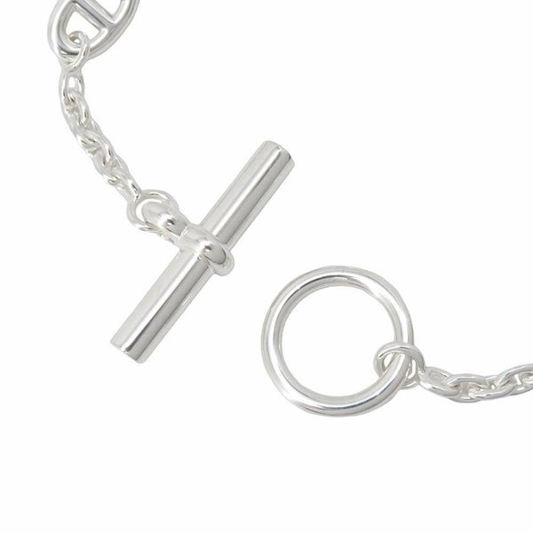 エルメス ブレスレット シェーヌダンクル ファランドール SV925シルバー サイズLG HERMES ジュエリー