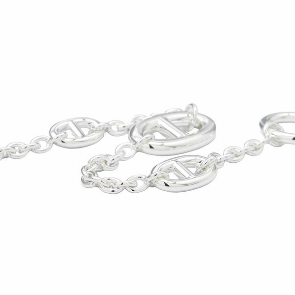 エルメス ブレスレット シェーヌダンクル ファランドール SV925シルバー サイズLG HERMES ジュエリー