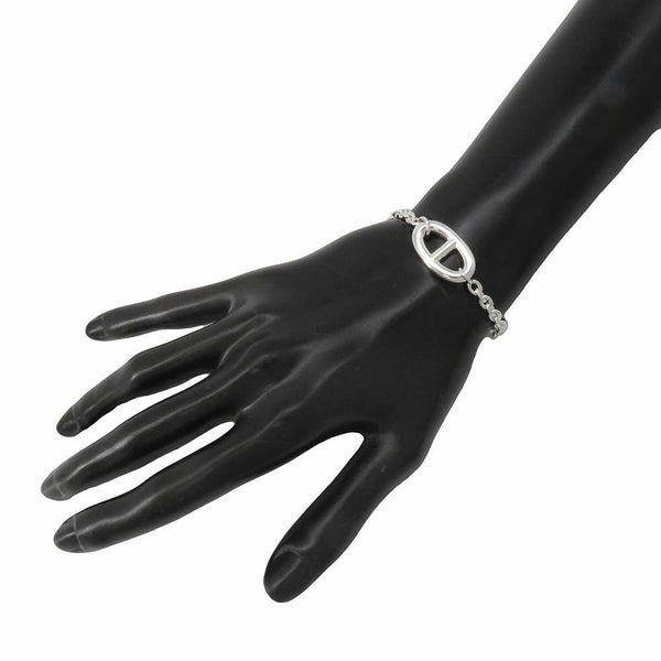 エルメス ブレスレット シェーヌダンクル ファランドール SV925シルバー サイズLG HERMES ジュエリー