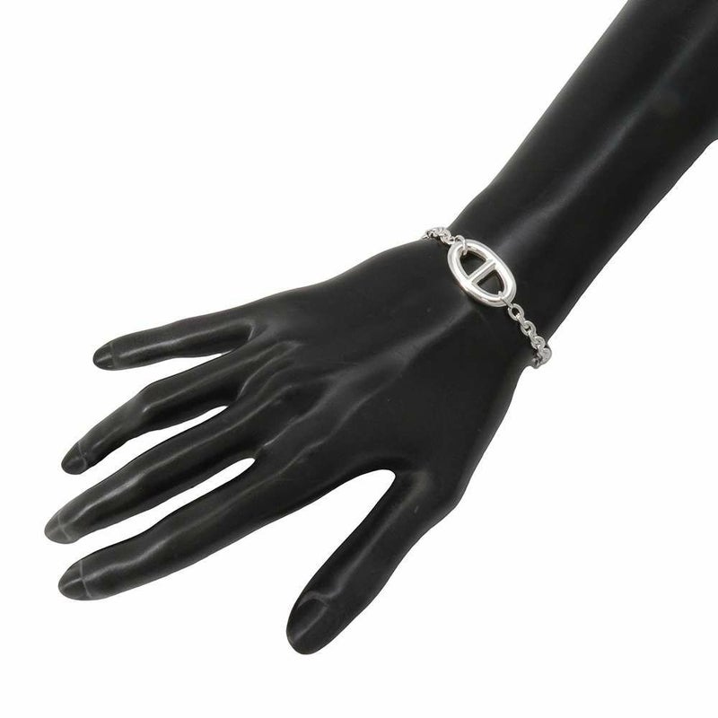 エルメス ブレスレット シェーヌダンクル ファランドール SV925シルバー サイズLG HERMES ジュエリー