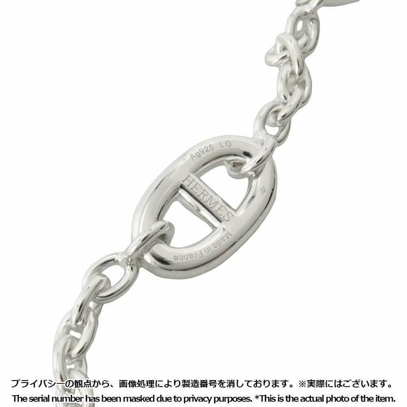 エルメス ブレスレット シェーヌダンクル ファランドール SV925シルバー サイズLG HERMES ジュエリー