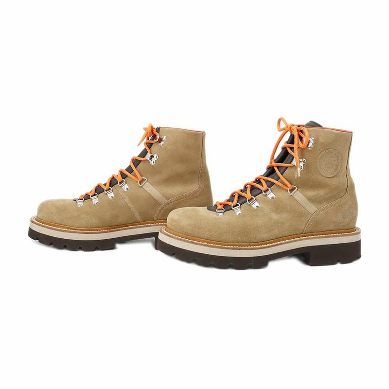 エルメス アンクルブーツ ハイク ショートブーツ スエードカーフレザー メンズサイズ43 HERMES 靴