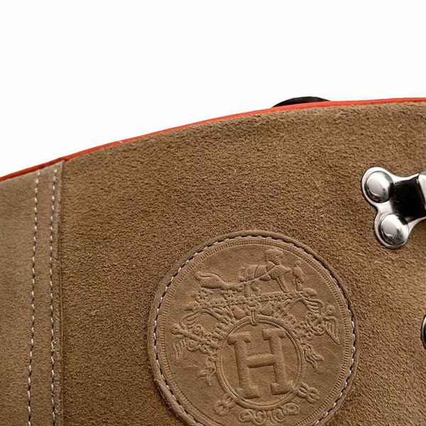 エルメス アンクルブーツ ハイク ショートブーツ スエードカーフレザー メンズサイズ43 HERMES 靴