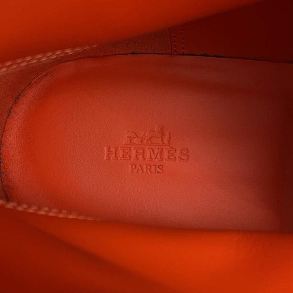 エルメス アンクルブーツ ハイク ショートブーツ スエードカーフレザー メンズサイズ43 HERMES 靴