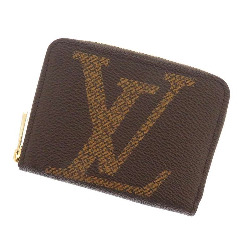 ルイヴィトン コインケース 小銭入れ モノグラム ジッピーコインパース M69354 LOUIS VUITTON ブラウン