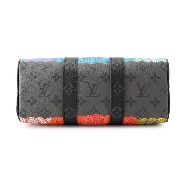 ルイヴィトン ハンドバッグ モノグラム・エクリプス リバース LV×YK キーポル・バンドリエール25 M46437 草間彌生