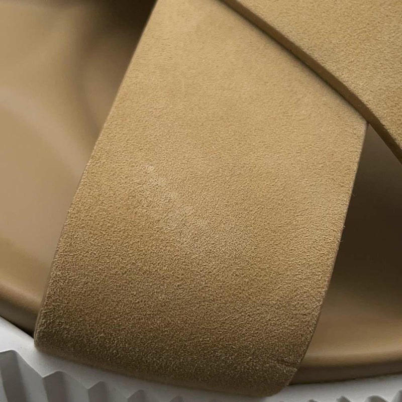 エルメス サンダル エレクトリック スエード メンズサイズ43 HERMES 靴