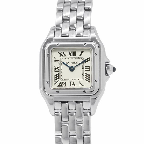 カルティエ パンテール ドゥ カルティエ SM WSPN0006 Cartier 腕時計 レディース クォーツ シルバー文字盤
