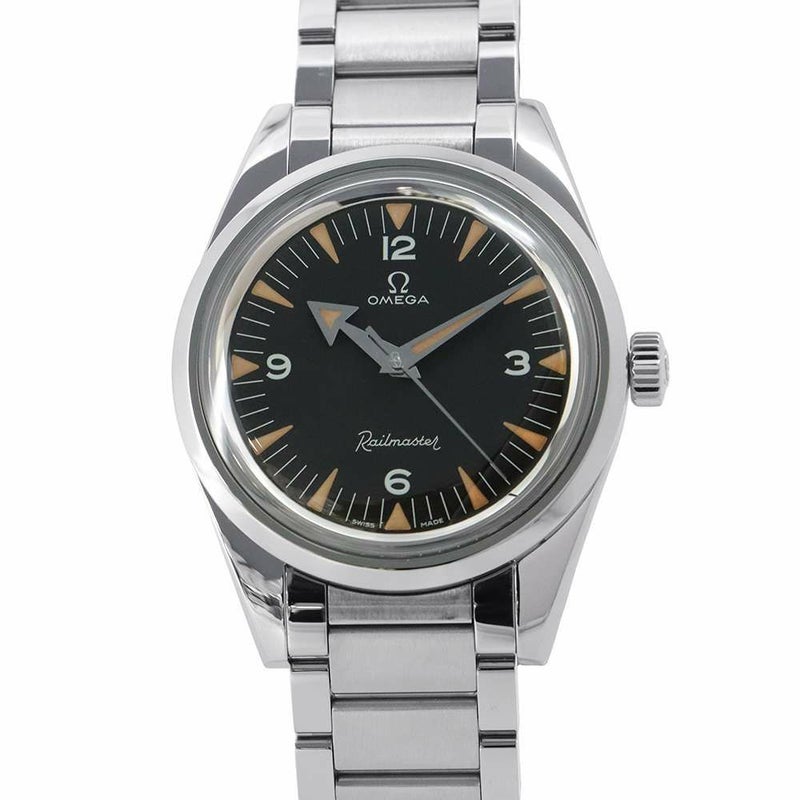 オメガ シーマスター レイルマスター 1957 トリロジー 60周年記念 限定3557本 220.10.38.20.01.002 黒文字盤
