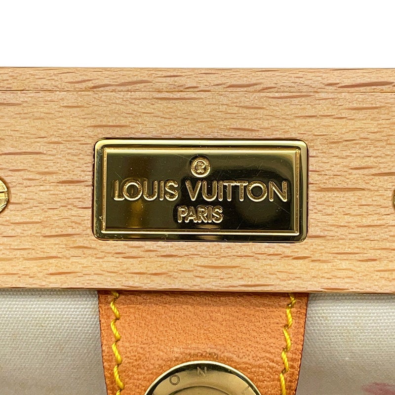 ルイヴィトン ハンドバッグ モノグラム・マルチカラーサテン アベリア M92936 LOUIS VUITTON ヴィトン バッグ 白 ホワイト