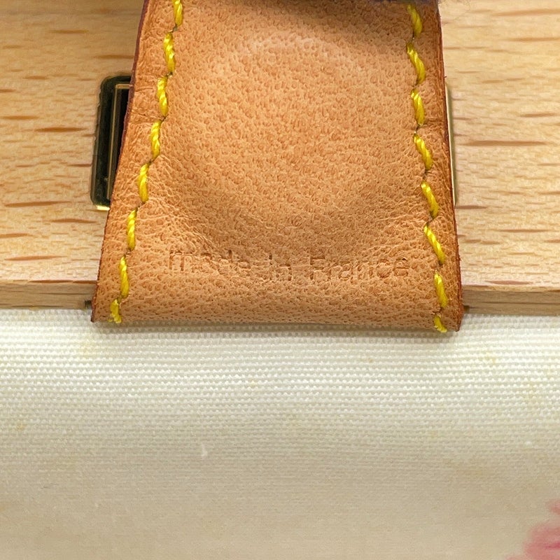 ルイヴィトン ハンドバッグ モノグラム・マルチカラーサテン アベリア M92936 LOUIS VUITTON ヴィトン バッグ 白 ホワイト