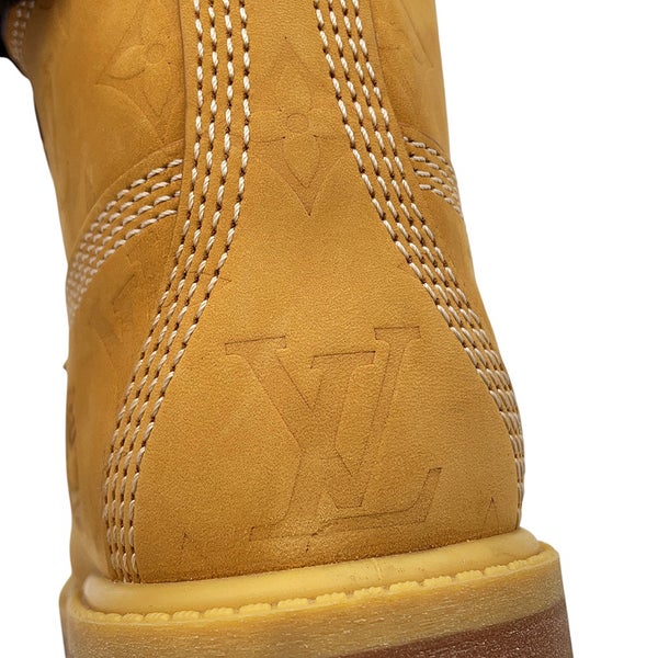 ルイヴィトン ブーツ ティンバーランドコラボ 6インチプレミアムブーツ メンズサイズ3 1/2 LOUIS VUITTON 靴