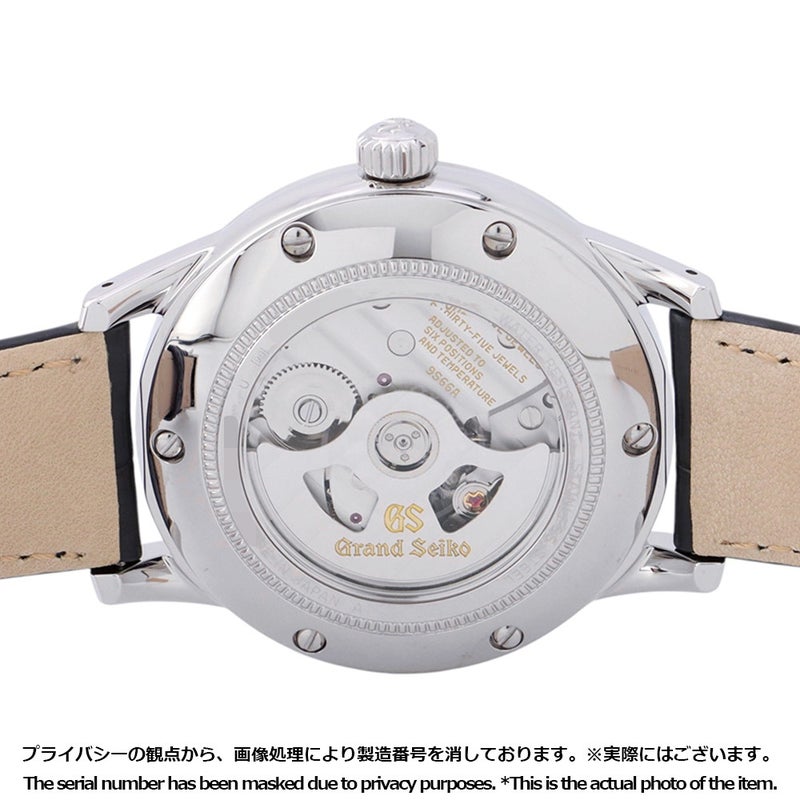 セイコー グランドセイコー エレガンスコレクション 9Sメカニカル SBGM257 SEIKO 腕時計 ネイビー文字盤 月雫