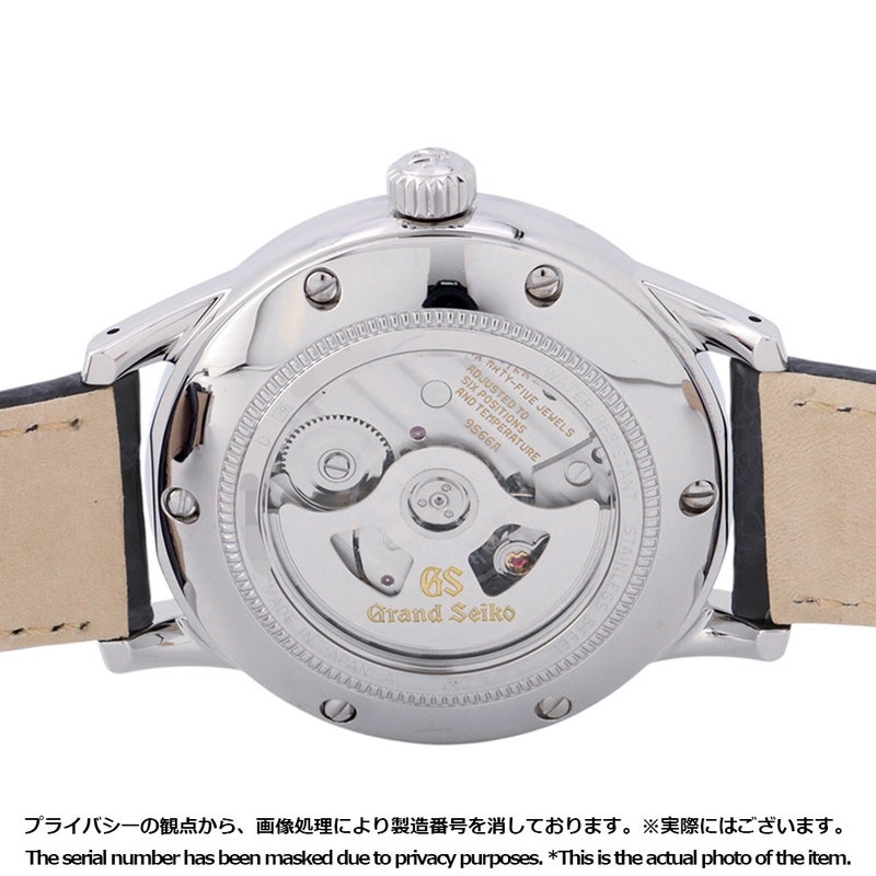 セイコー グランドセイコー エレガンスコレクション 9Sメカニカル SBGM257 SEIKO 腕時計 ネイビー文字盤 月雫