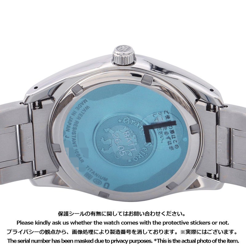 セイコー グランドセイコー ヘリテージコレクション SBGX357 SEIKO 腕時計 ライトブルー文字盤 雪白ブルー