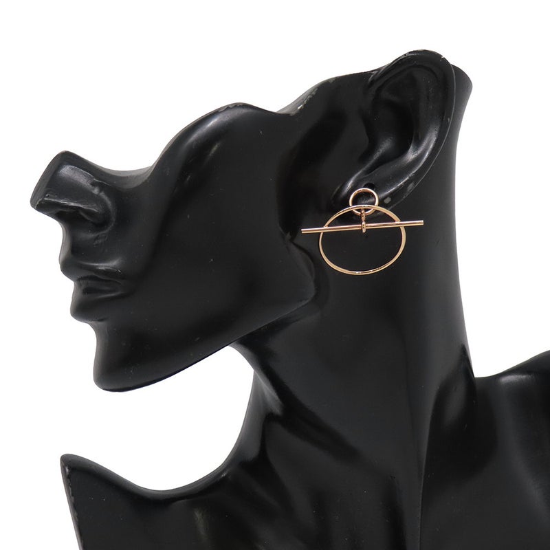 エルメス ピアス ループ ピアス エシャペ PM K18PGピンクゴールド HERMES ジュエリー