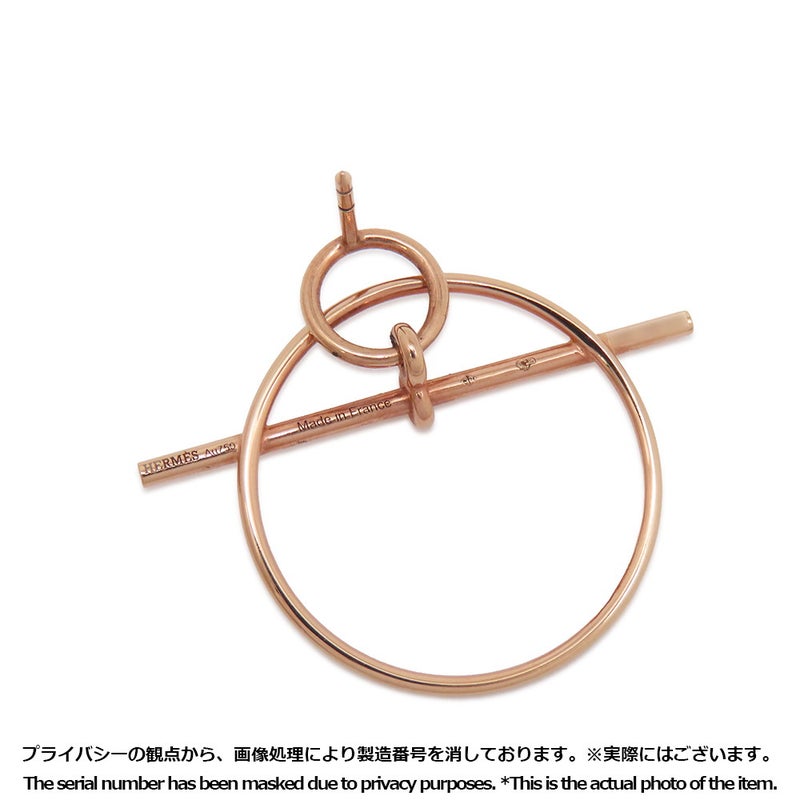 エルメス ピアス ループ ピアス エシャペ PM K18PGピンクゴールド HERMES ジュエリー