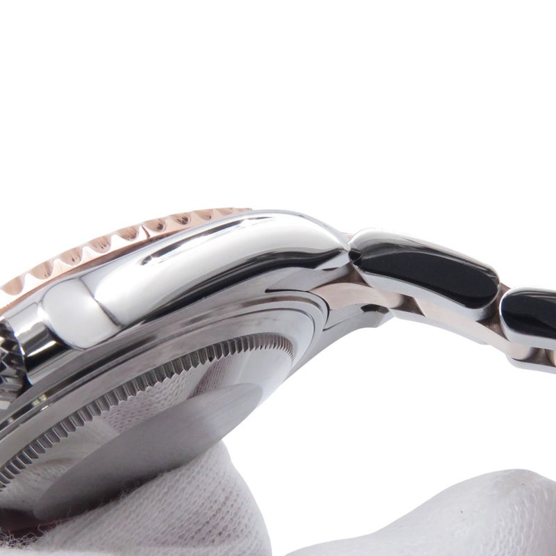 ロレックス ヨットマスター37 SS/K18PGピンクゴールド 268621 ROLEX 腕時計 チョコレート文字盤