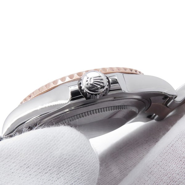 ロレックス ヨットマスター37 SS/K18PGピンクゴールド 268621 ROLEX 腕時計 チョコレート文字盤