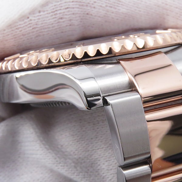 ロレックス ヨットマスター37 SS/K18PGピンクゴールド 268621 ROLEX 腕時計 チョコレート文字盤