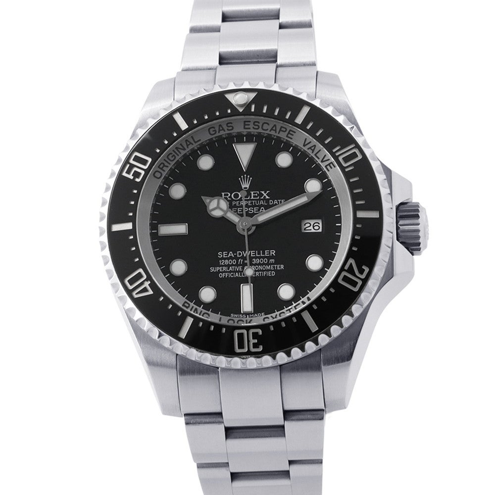 ロレックス シードゥエラー ディープシー ランダムシリアル ルーレット 116660 ROLEX 腕時計 黒文字盤 ロレックス シードゥエラー ディープシー ランダムシリアル ルーレット