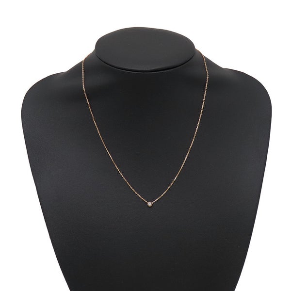 カルティエ ネックレス ダムール XS ミニモデル ダイヤモンド 1P 0.04ct K18PGピンクゴールド B7224516 Cartier ペンダント