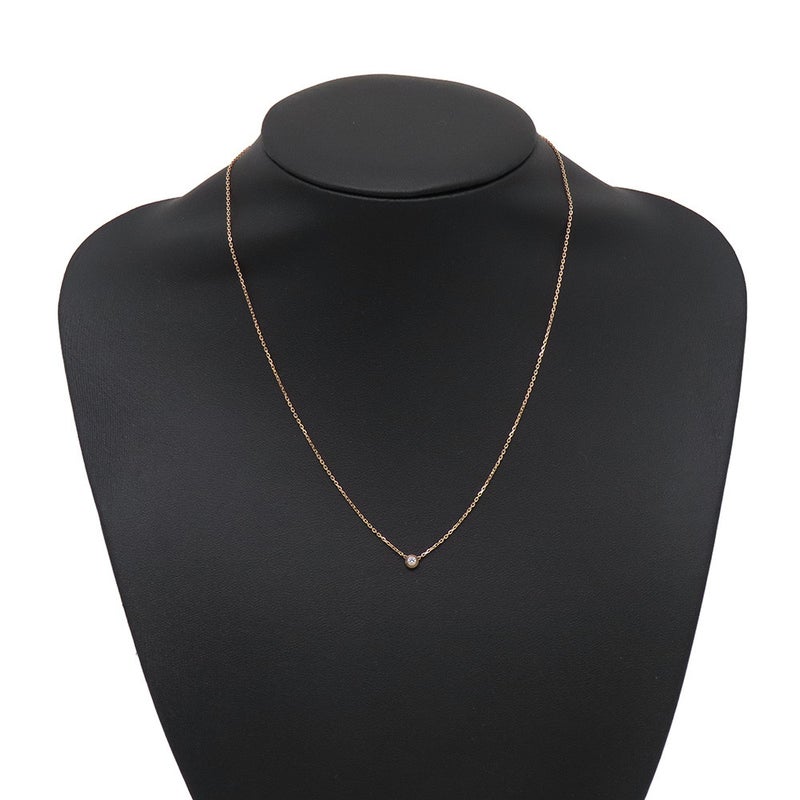 カルティエ ネックレス ダムール XS ミニモデル ダイヤモンド 1P 0.04ct K18PGピンクゴールド B7224516 Cartier ペンダント