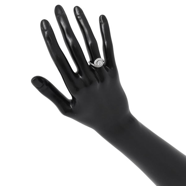 カルティエ リング トリニティ ルバン ソリテール ダイヤモンド 中石0.74ct Pt950プラチナ サイズ50 N4250400 Cartier 指輪