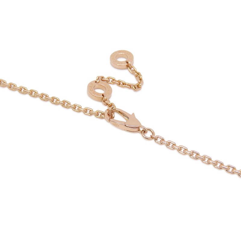 ブルガリ ネックレス セルペンティ ヴァイパー オニキス/ダイヤモンド K18PGピンクゴールド 356554 BVLGARI ペンダント