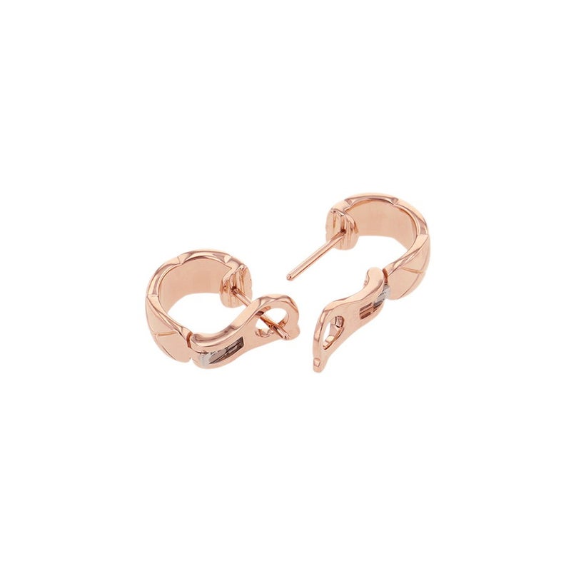 シャネル ピアス ココ クラッシュ コレクション イヤリング ダイヤモンド 32P 計約0.19ct K18PGピンクゴールド J11755 CHANEL
