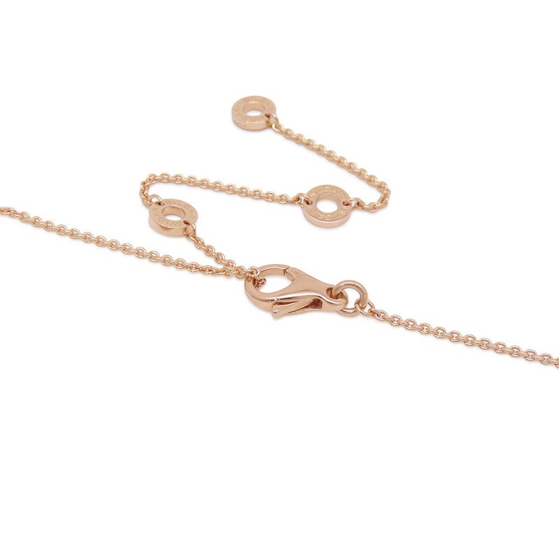 ブルガリ ネックレス カボション ダイヤモンド 計0.55ct K18PGピンクゴールド 361447 BVLGARI ペンダント